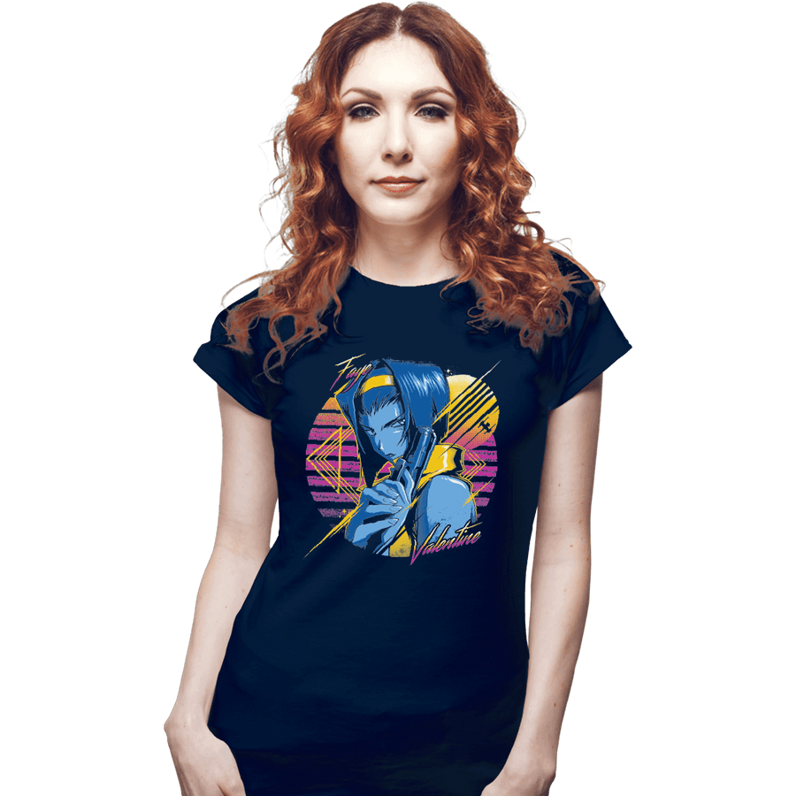 Shirts Fitted Shirts, Woman / Small / Navy Valentine