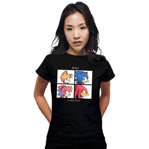 Secret_Shirts Fitted Shirts, Woman / Small / Black Classic Days