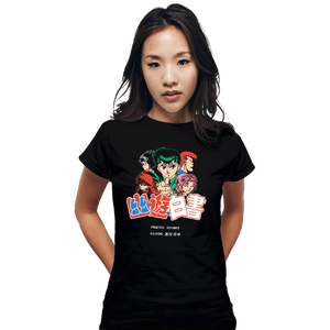 Secret_Shirts Fitted Shirts, Woman / Small / Black YuyuPixels