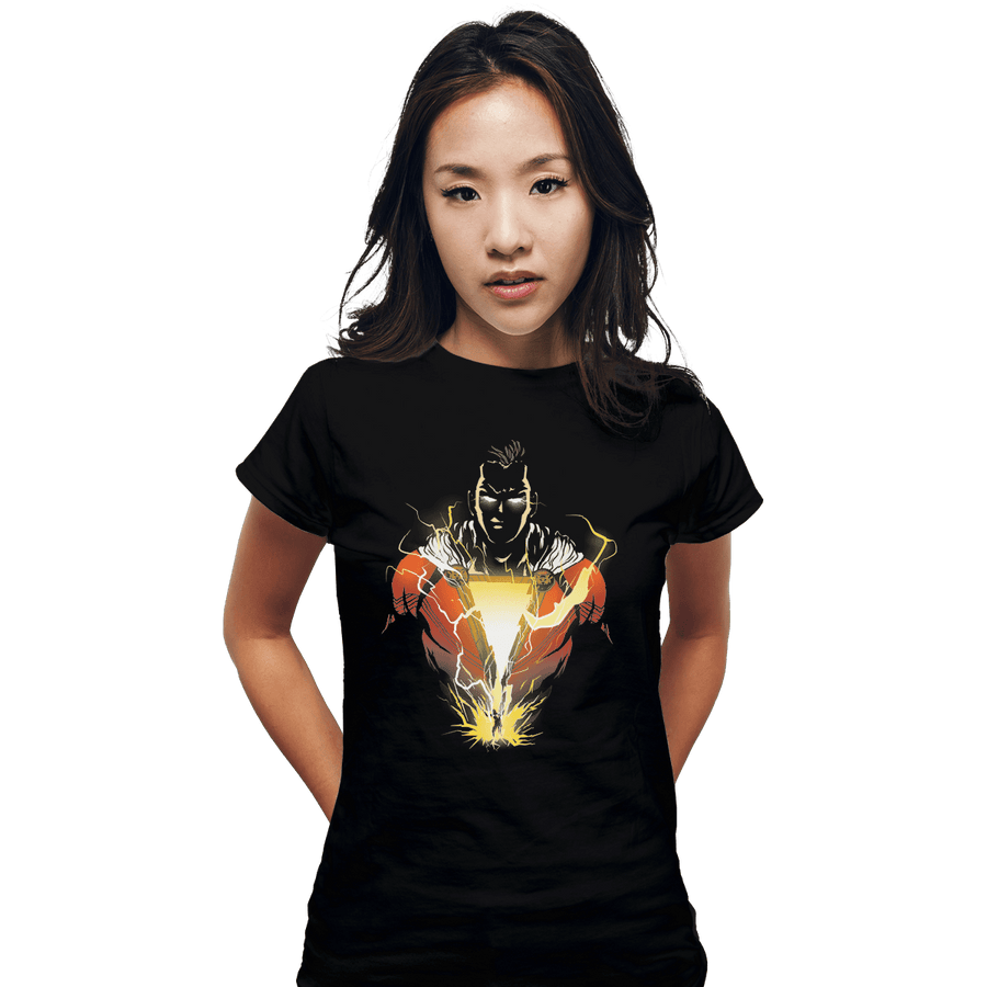 Shirts Fitted Shirts, Woman / Small / Black S H A Z A M