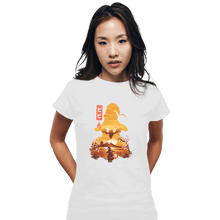 Load image into Gallery viewer, Shirts Fitted Shirts, Woman / Small / White Ukiyo Vivi
