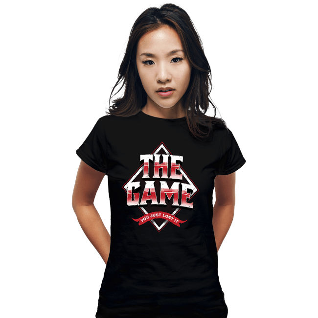 Secret_Shirts Fitted Shirts, Woman / Small / Black The Game