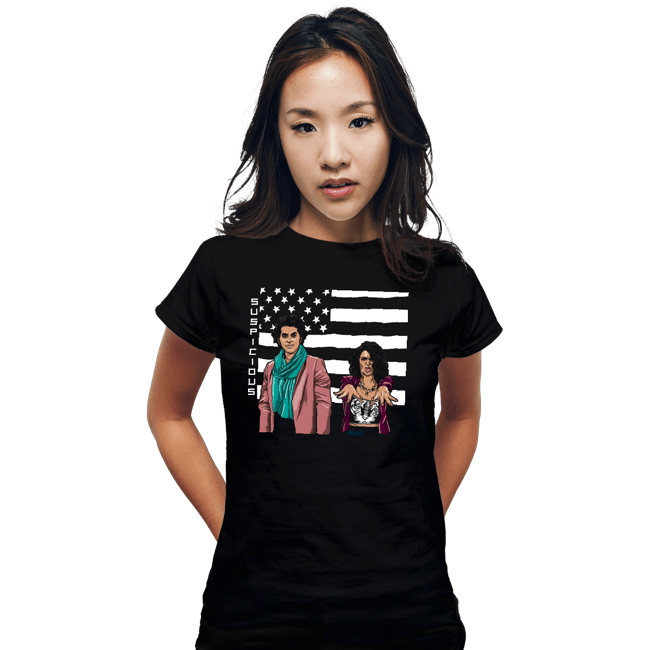 Secret_Shirts Fitted Shirts, Woman / Small / Black Don't Be Suspicious
