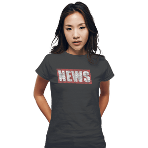 Shirts Fitted Shirts, Woman / Small / Charcoal NEWS