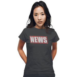 Shirts Fitted Shirts, Woman / Small / Charcoal NEWS