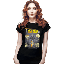 Load image into Gallery viewer, Shirts Fitted Shirts, Woman / Small / Black The Shapeless Myers
