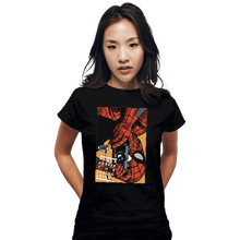 Load image into Gallery viewer, Shirts Fitted Shirts, Woman / Small / Black The Joking Spider
