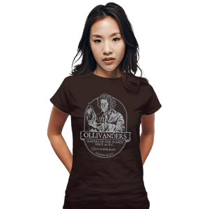 Secret_Shirts Fitted Shirts, Woman / Small / Black Ollivander's Fine Wands
