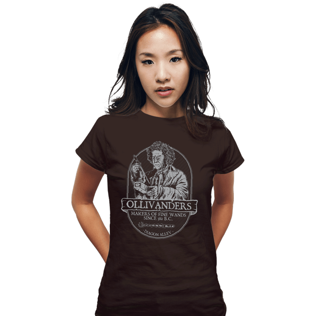 Secret_Shirts Fitted Shirts, Woman / Small / Black Ollivander's Fine Wands