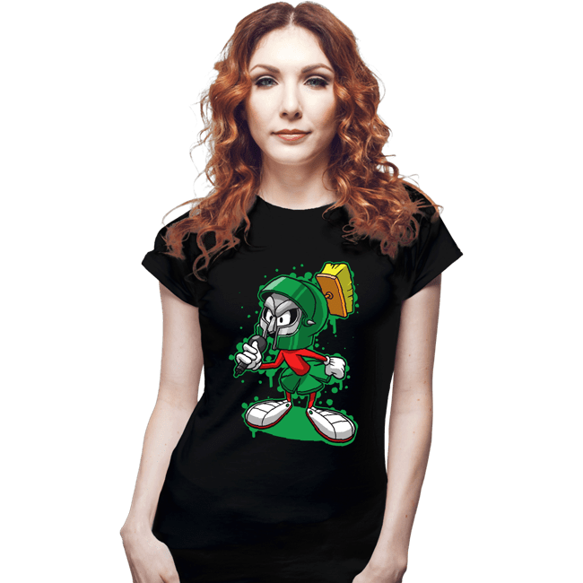Secret_Shirts Fitted Shirts, Woman / Small / Black MM DOOM