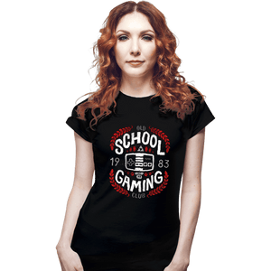 Shirts Fitted Shirts, Woman / Small / Black NES Gaming Club