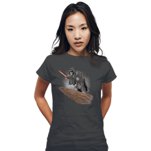 Load image into Gallery viewer, Shirts Fitted Shirts, Woman / Small / Charcoal The Darth King
