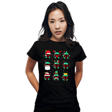 Load image into Gallery viewer, Daily_Deal_Shirts Fitted Shirts, Woman / Small / Black Bountiful Xmas
