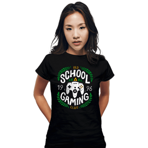 Shirts Fitted Shirts, Woman / Small / Black N64 Gaming Club