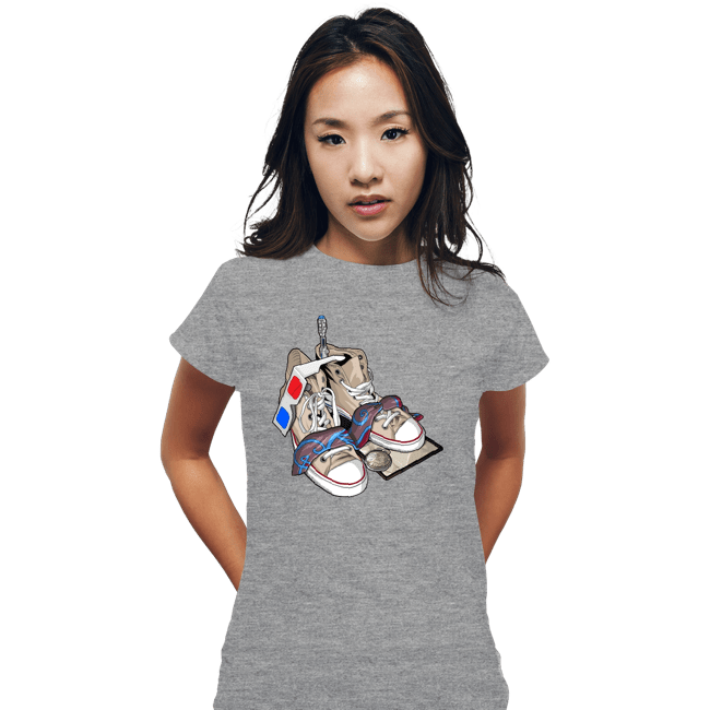 Shirts Fitted Shirts, Woman / Small / Sports Grey DecemStuff