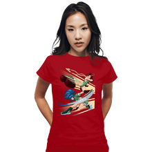 Load image into Gallery viewer, Secret_Shirts Fitted Shirts, Woman / Small / Red Army Girls

