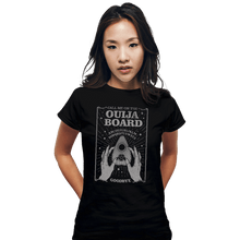 Load image into Gallery viewer, Shirts Fitted Shirts, Woman / Small / Black Call Me On The Ouija
