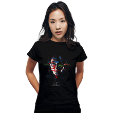 Load image into Gallery viewer, Secret_Shirts Fitted Shirts, Woman / Small / Black Neuromancer

