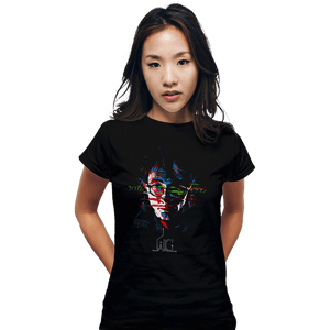 Secret_Shirts Fitted Shirts, Woman / Small / Black Neuromancer