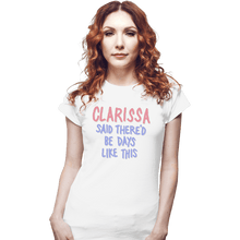 Load image into Gallery viewer, Secret_Shirts Fitted Shirts, Woman / Small / White Clarrissa
