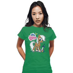 Shirts Fitted Shirts, Woman / Small / Irish Green My Little Epona