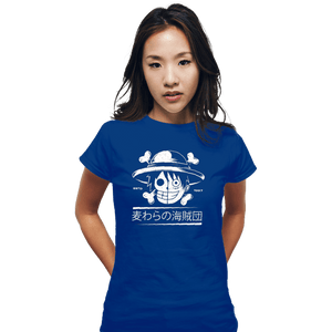Shirts Fitted Shirts, Woman / Small / Royal Blue The Straw Hat Crew