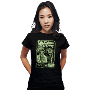 Secret_Shirts Fitted Shirts, Woman / Small / Black Beck In Time