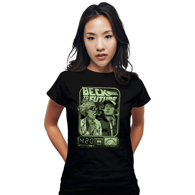 Secret_Shirts Fitted Shirts, Woman / Small / Black Beck In Time
