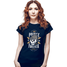 Load image into Gallery viewer, Shirts Fitted Shirts, Woman / Small / Navy Prince Forever
