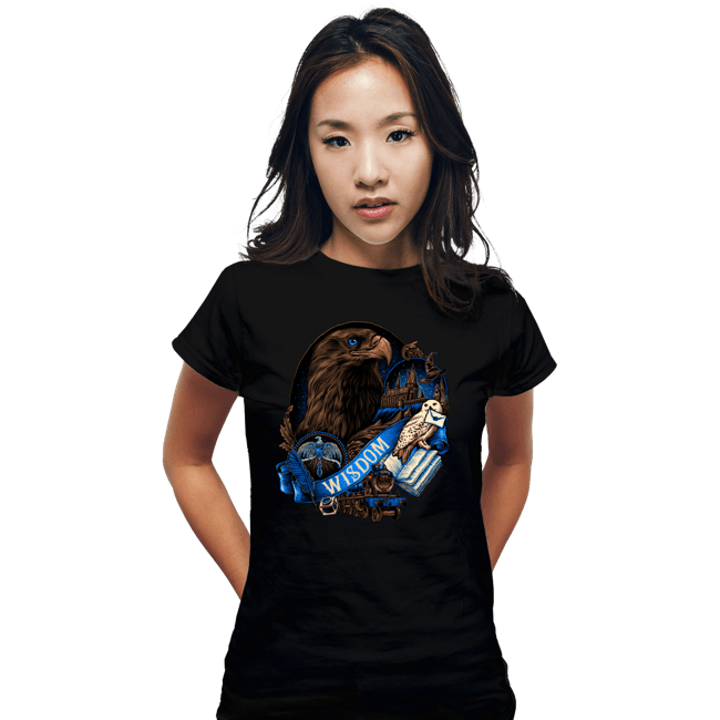 Daily_Deal_Shirts Fitted Shirts, Woman / Small / Black House Of Wisdom