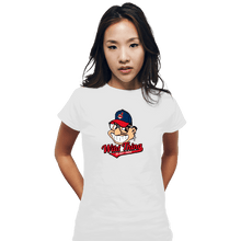 Load image into Gallery viewer, Shirts Fitted Shirts, Woman / Small / White Wild Thing
