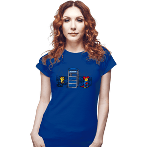 Secret_Shirts Fitted Shirts, Woman / Small / Royal Blue Super Ralph