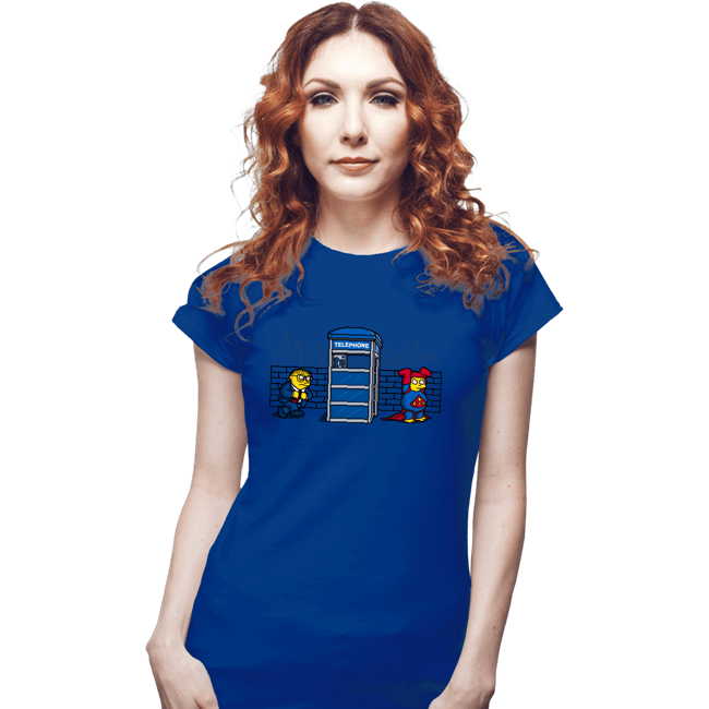 Secret_Shirts Fitted Shirts, Woman / Small / Royal Blue Super Ralph