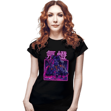 Load image into Gallery viewer, Shirts Fitted Shirts, Woman / Small / Black Neon Spring
