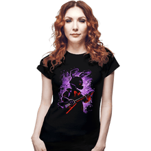 Load image into Gallery viewer, Daily_Deal_Shirts Fitted Shirts, Woman / Small / Black The Animatronic Rabbit
