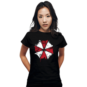 Secret_Shirts Fitted Shirts, Woman / Small / Black The Umbrella Corp