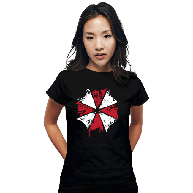 Secret_Shirts Fitted Shirts, Woman / Small / Black The Umbrella Corp