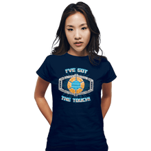 Load image into Gallery viewer, Secret_Shirts Fitted Shirts, Woman / Small / Navy Matrix Power
