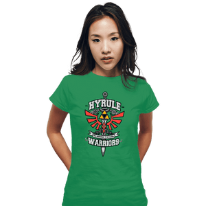 Shirts Fitted Shirts, Woman / Small / Irish Green Hyrule Warriors