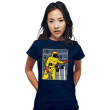 Load image into Gallery viewer, Shirts Fitted Shirts, Woman / Small / Navy A Match Made In Space
