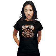 Load image into Gallery viewer, Secret_Shirts Fitted Shirts, Woman / Small / Black Summon The Spooky Season
