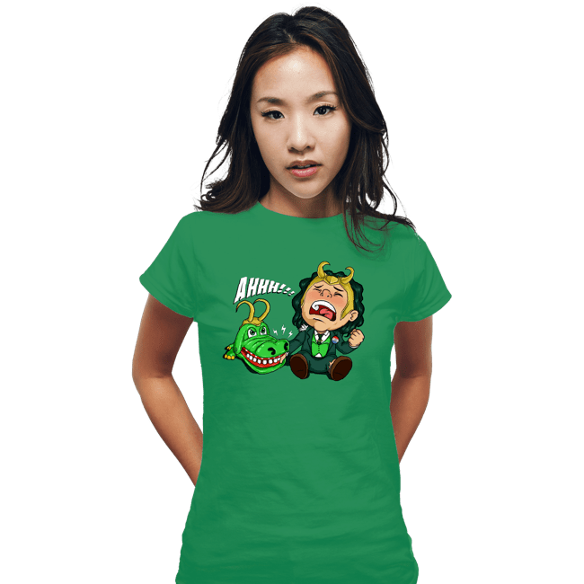 Shirts Fitted Shirts, Woman / Small / Irish Green Lokibite