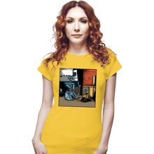 Load image into Gallery viewer, Secret_Shirts Fitted Shirts, Woman / Small / White Imposter Robot
