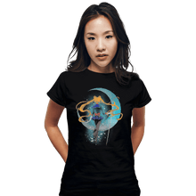 Load image into Gallery viewer, Shirts Fitted Shirts, Woman / Small / Black Pretty Guardian of the Galaxy
