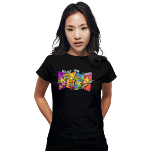 Secret_Shirts Fitted Shirts, Woman / Small / Black Koopa Ninjas