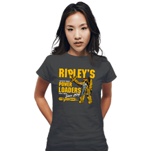 Load image into Gallery viewer, Secret_Shirts Fitted Shirts, Woman / Small / Charcoal Ripley&#39;s Power Loaders
