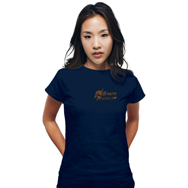 Sold_Out_Shirts Fitted Shirts, Woman / Small / Navy Giga Watts Garage