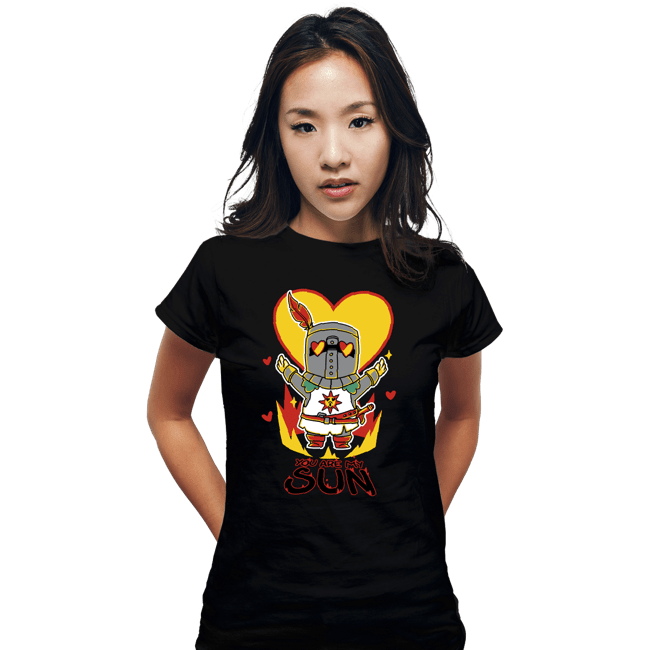 Daily_Deal_Shirts Fitted Shirts, Woman / Small / Black You Are My Sun