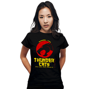Daily_Deal_Shirts Fitted Shirts, Woman / Small / Black Thundercats Japan