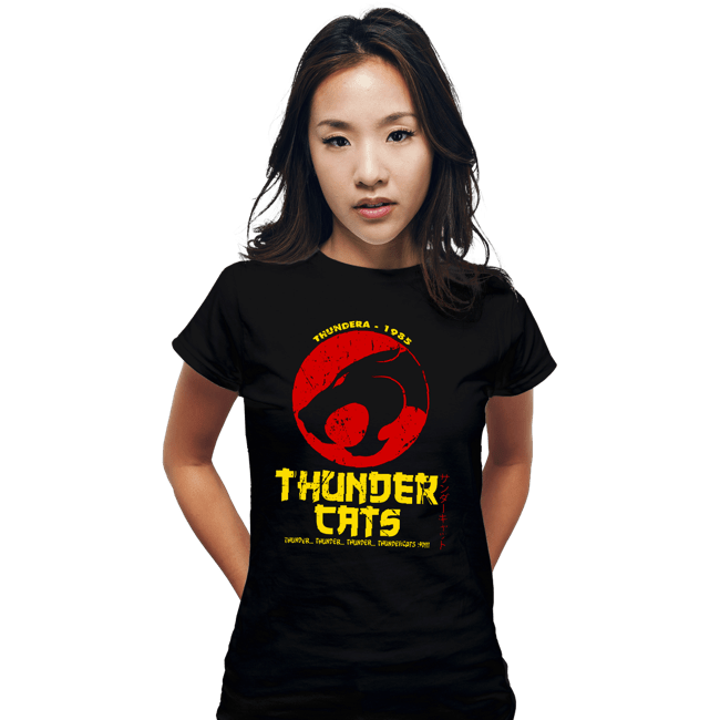 Daily_Deal_Shirts Fitted Shirts, Woman / Small / Black Thundercats Japan